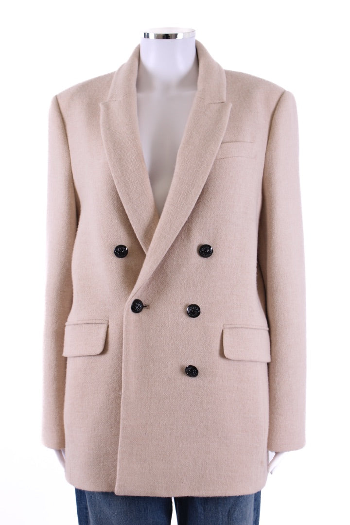 ME+EM Double Breasted Jacket Cream 14
