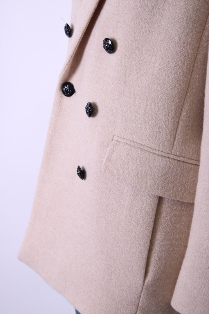 ME+EM Double Breasted Jacket Cream 14