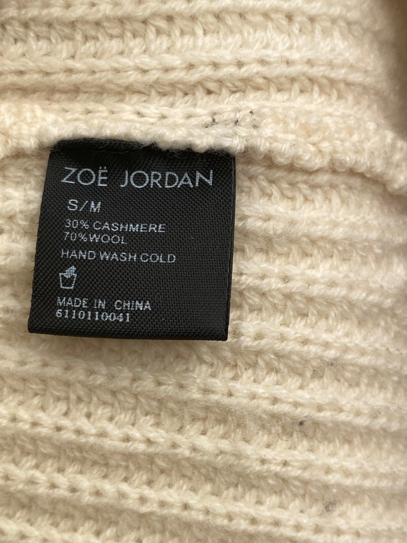 Cream Zoe Jordan Cold Shoulder Jumper, S/M