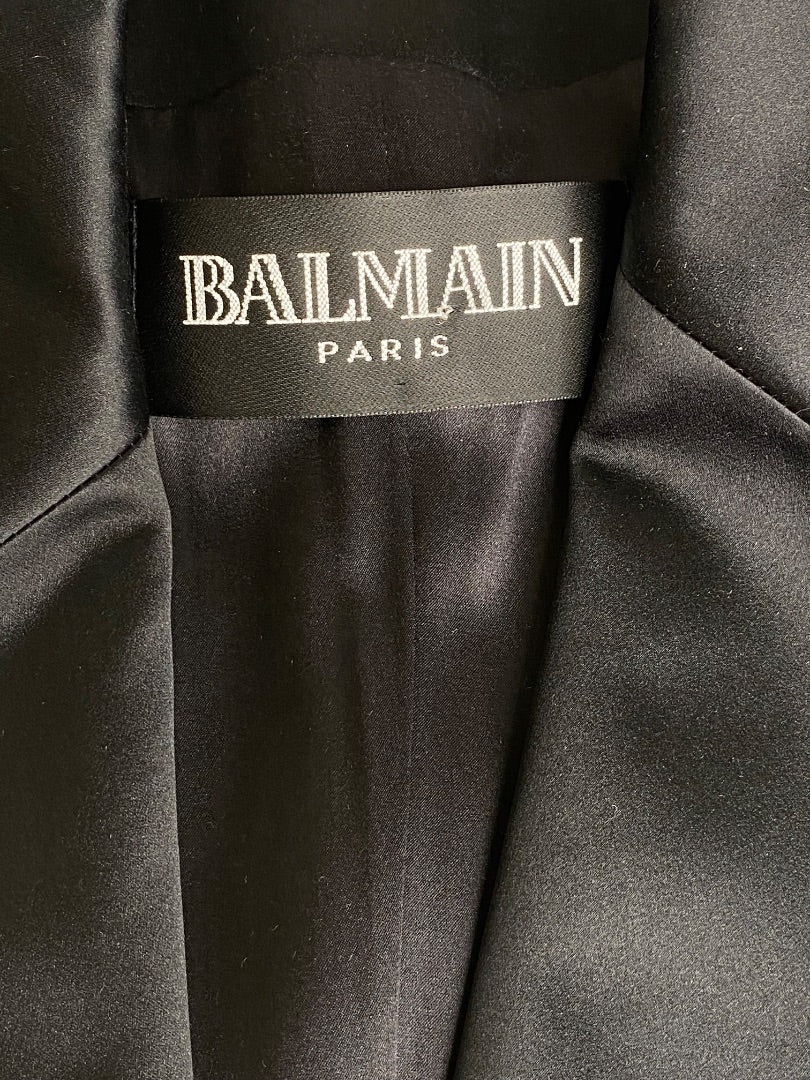 Black Balmain Blazer, 12