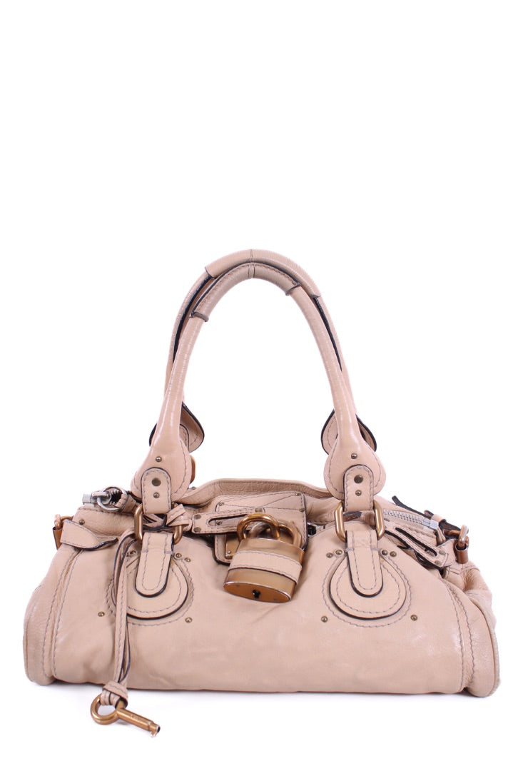 Chloe Paddington Handbag Nude