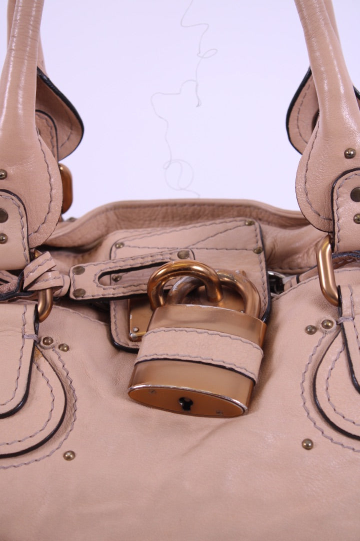Chloe Paddington Handbag Nude