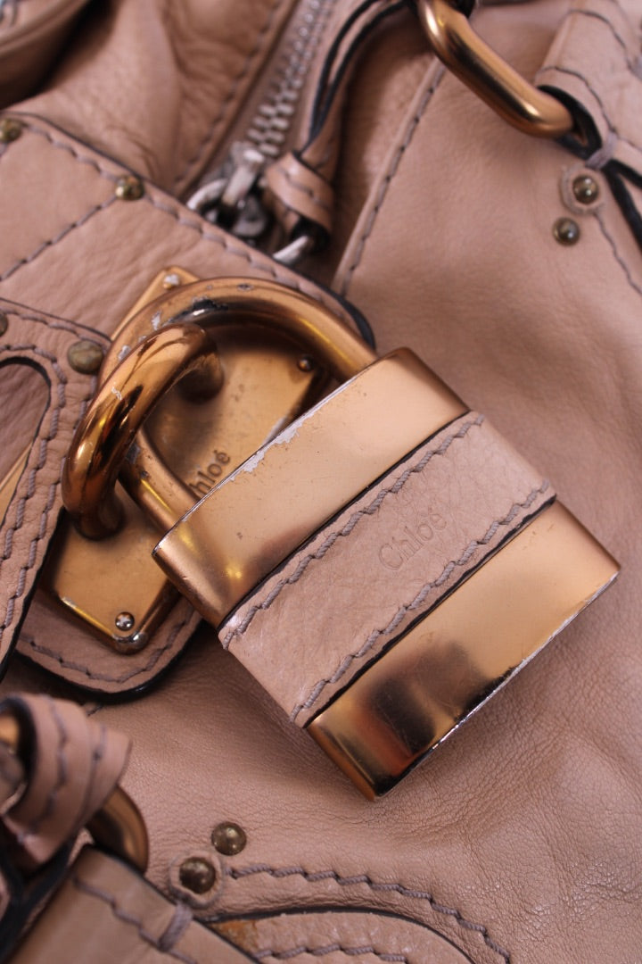 Chloe Paddington Handbag Nude