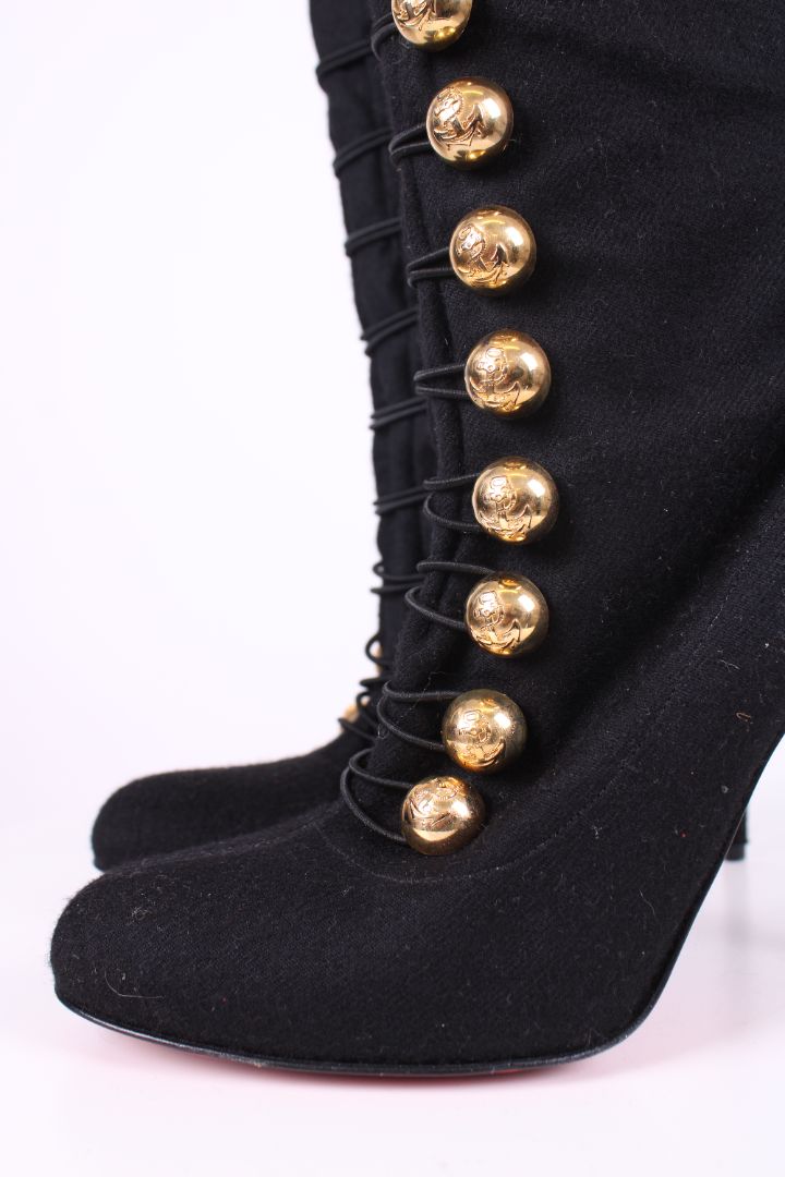 Christian Louboutin Boots Black 39.5