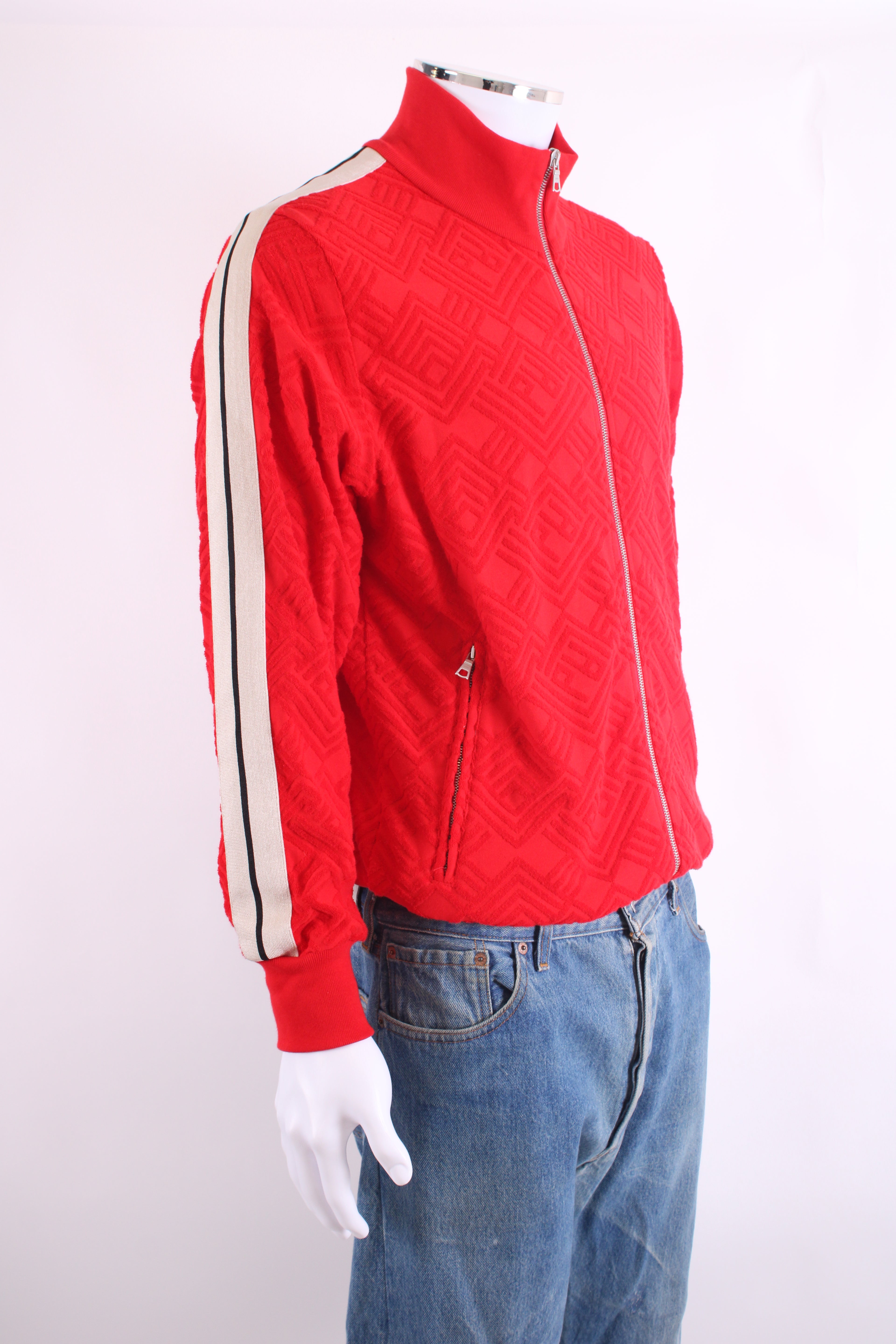Palm Angels Tracktop Red L