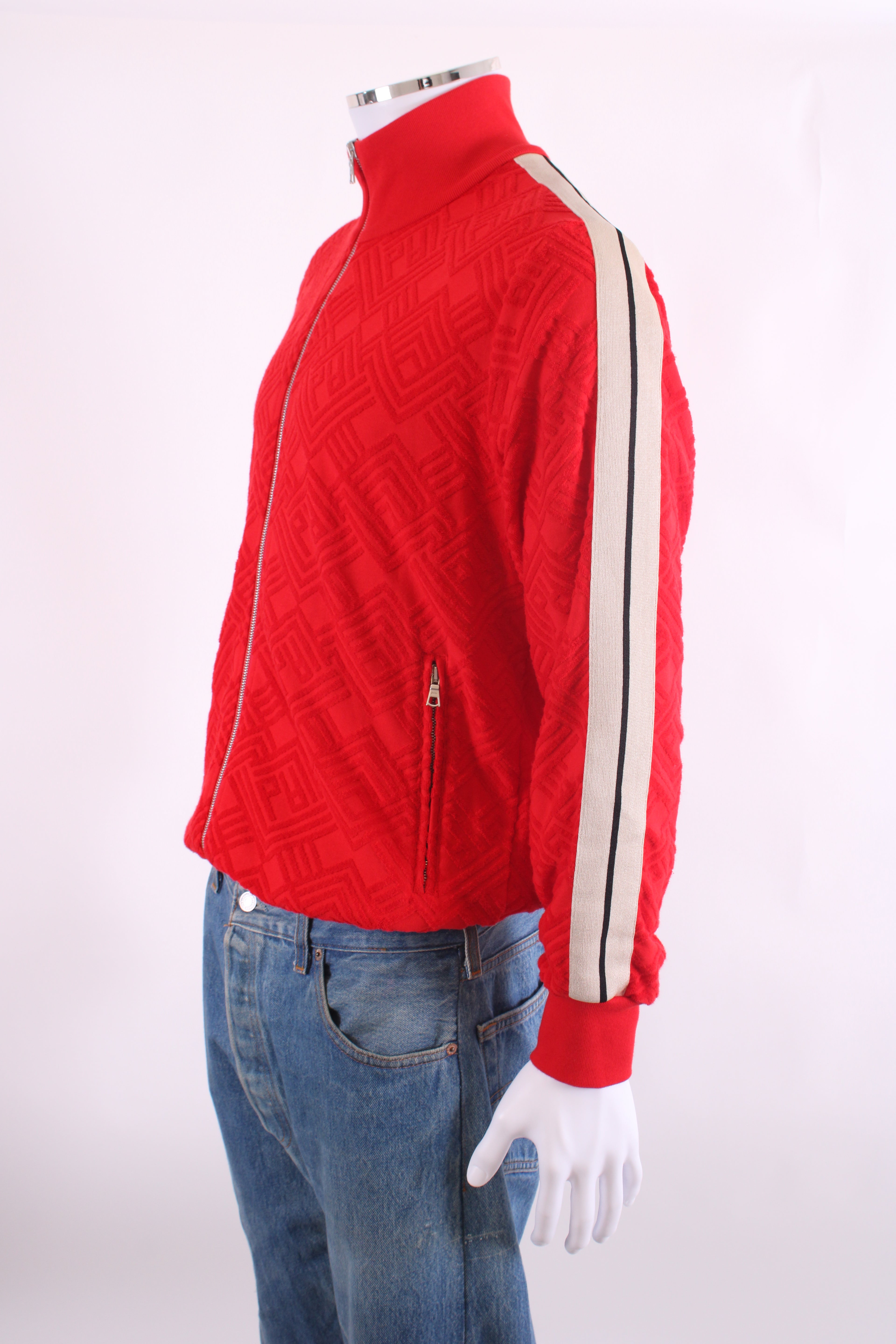 Palm Angels Tracktop Red L
