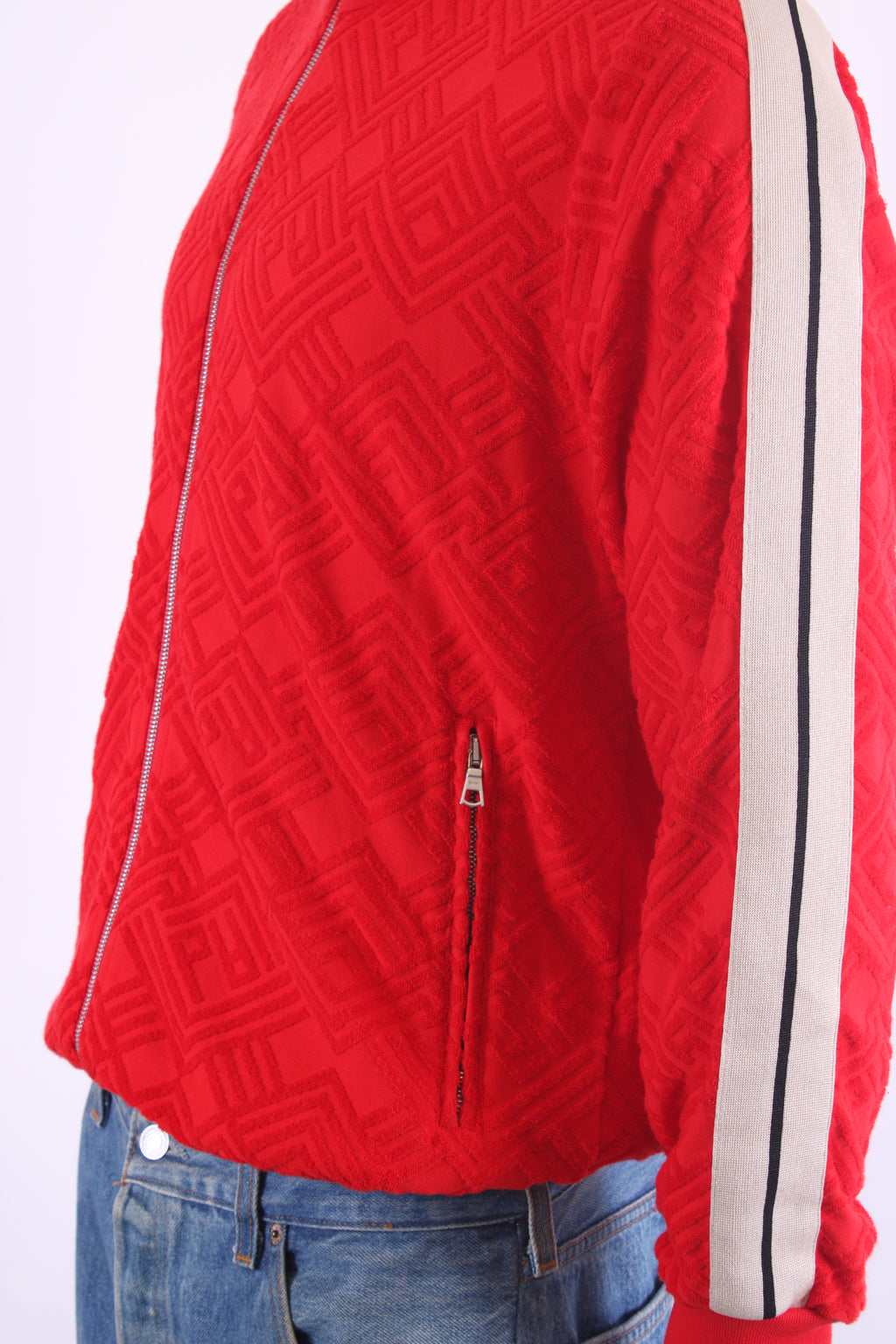 Palm Angels Tracktop Red L