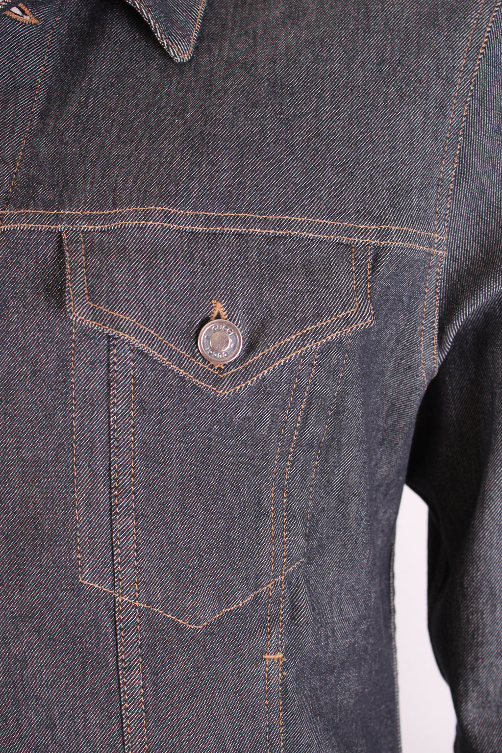 Gucci Denim Jacket Navy 48