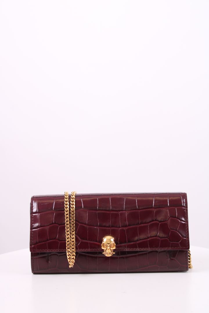 Alexander McQueen Handbag Burgundy