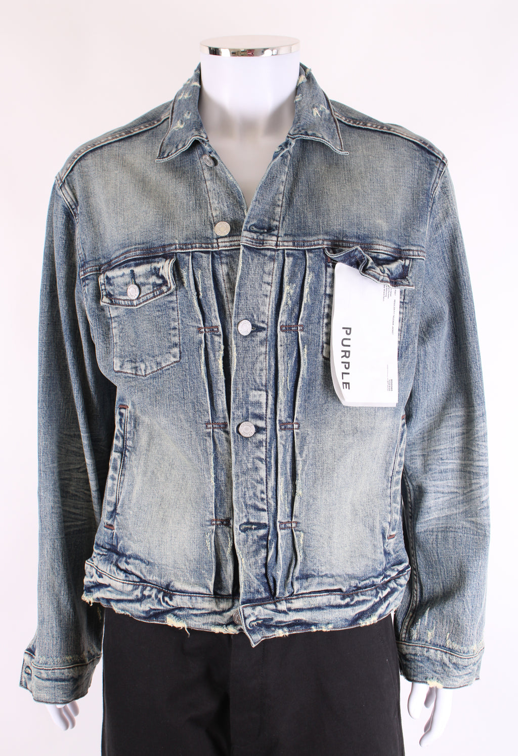 Purple Brand Angel Jacket Denim XL