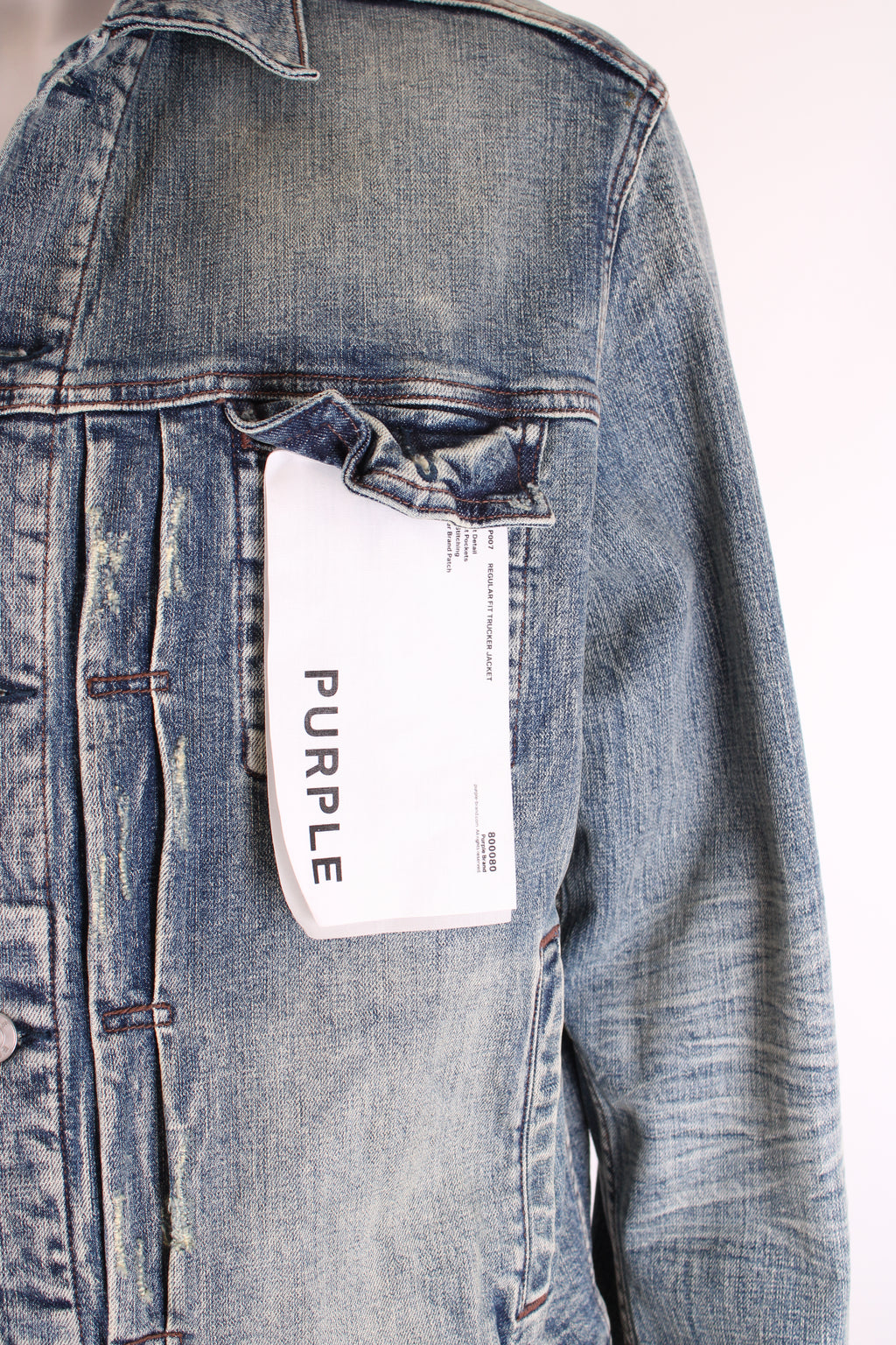 Purple Brand Angel Jacket Denim XL