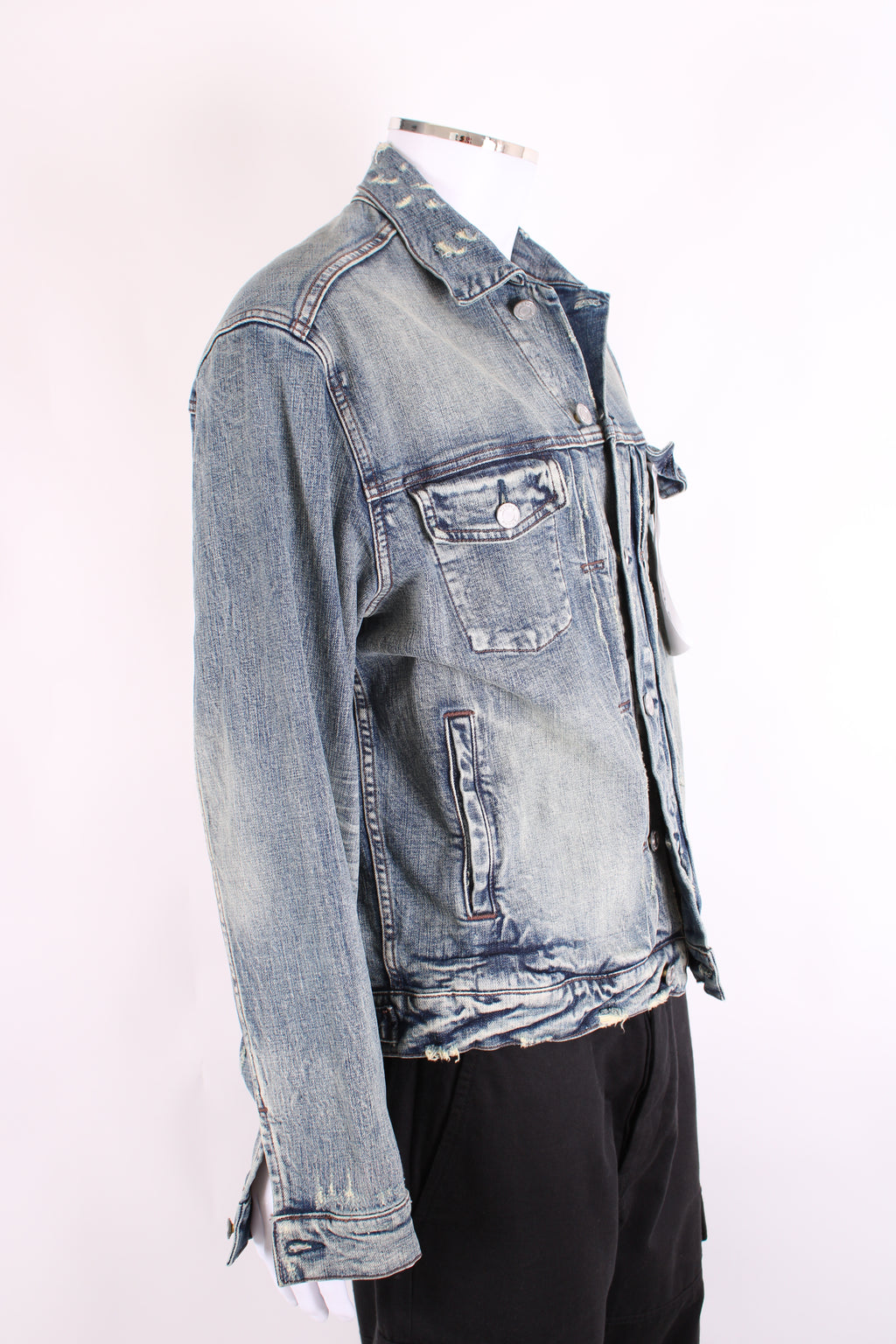 Purple Brand Angel Jacket Denim XL