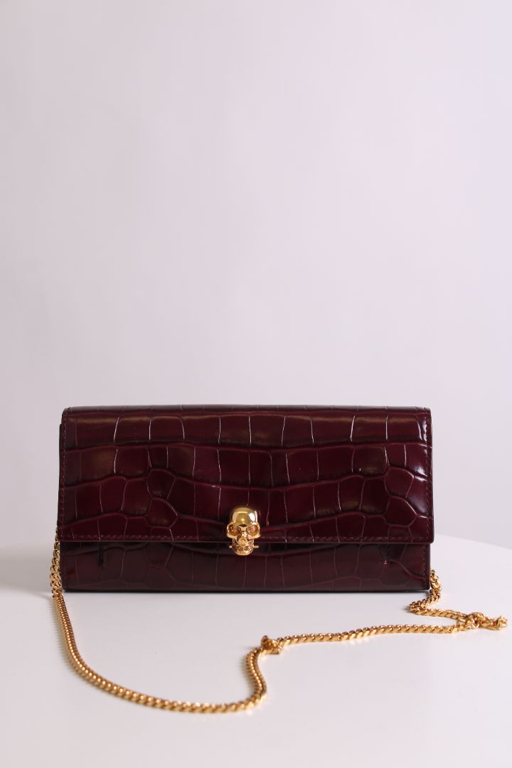 Alexander McQueen Handbag Burgundy