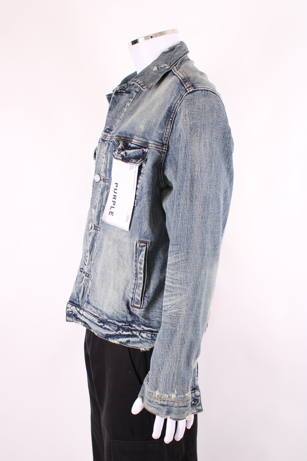 Purple Brand Angel Jacket Denim XL