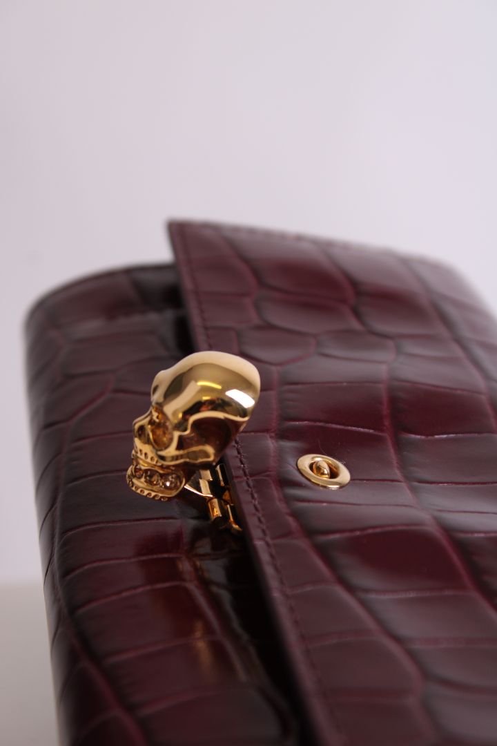 Alexander McQueen Handbag Burgundy