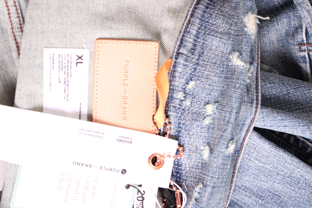 Purple Brand Angel Jacket Denim XL