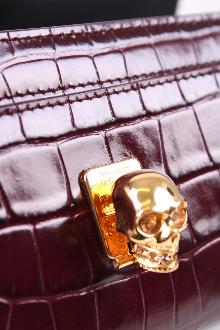 Alexander McQueen Handbag Burgundy