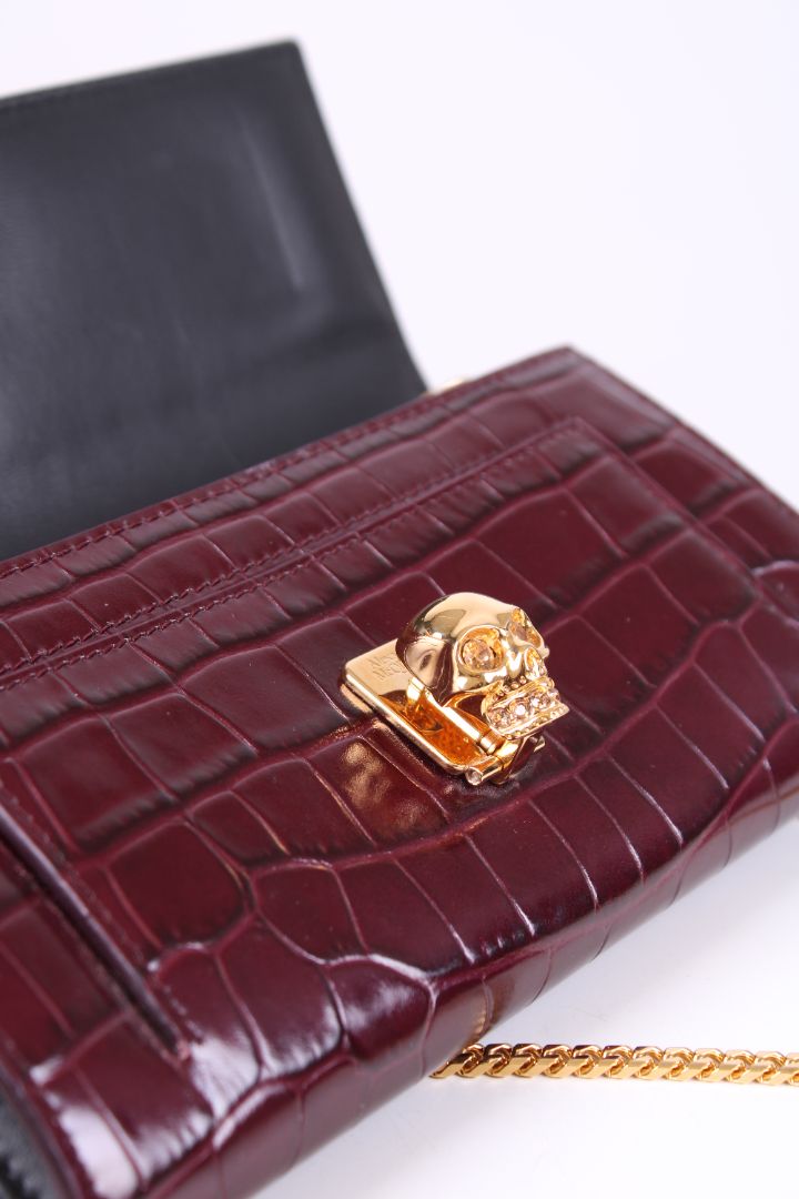 Alexander McQueen Handbag Burgundy