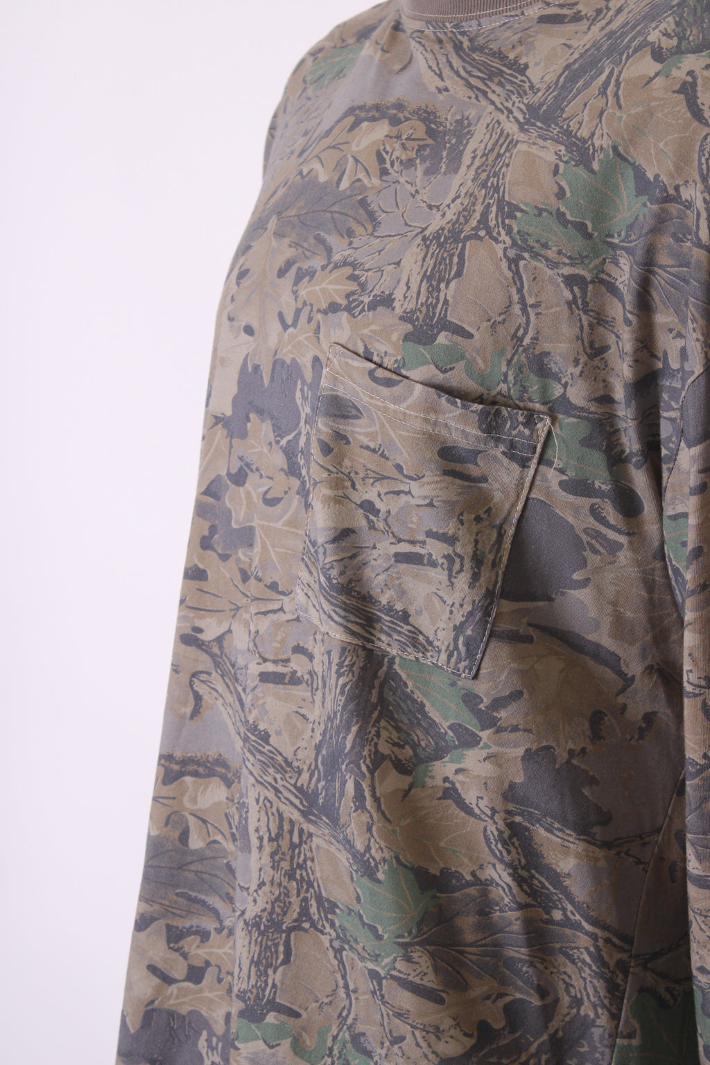 Yeezy Season 4 Mock Neck L/S T-shirt Camo S
