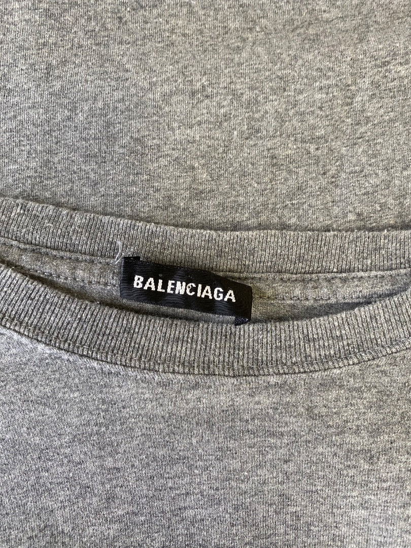 Grey Balenciaga T-shirt, L