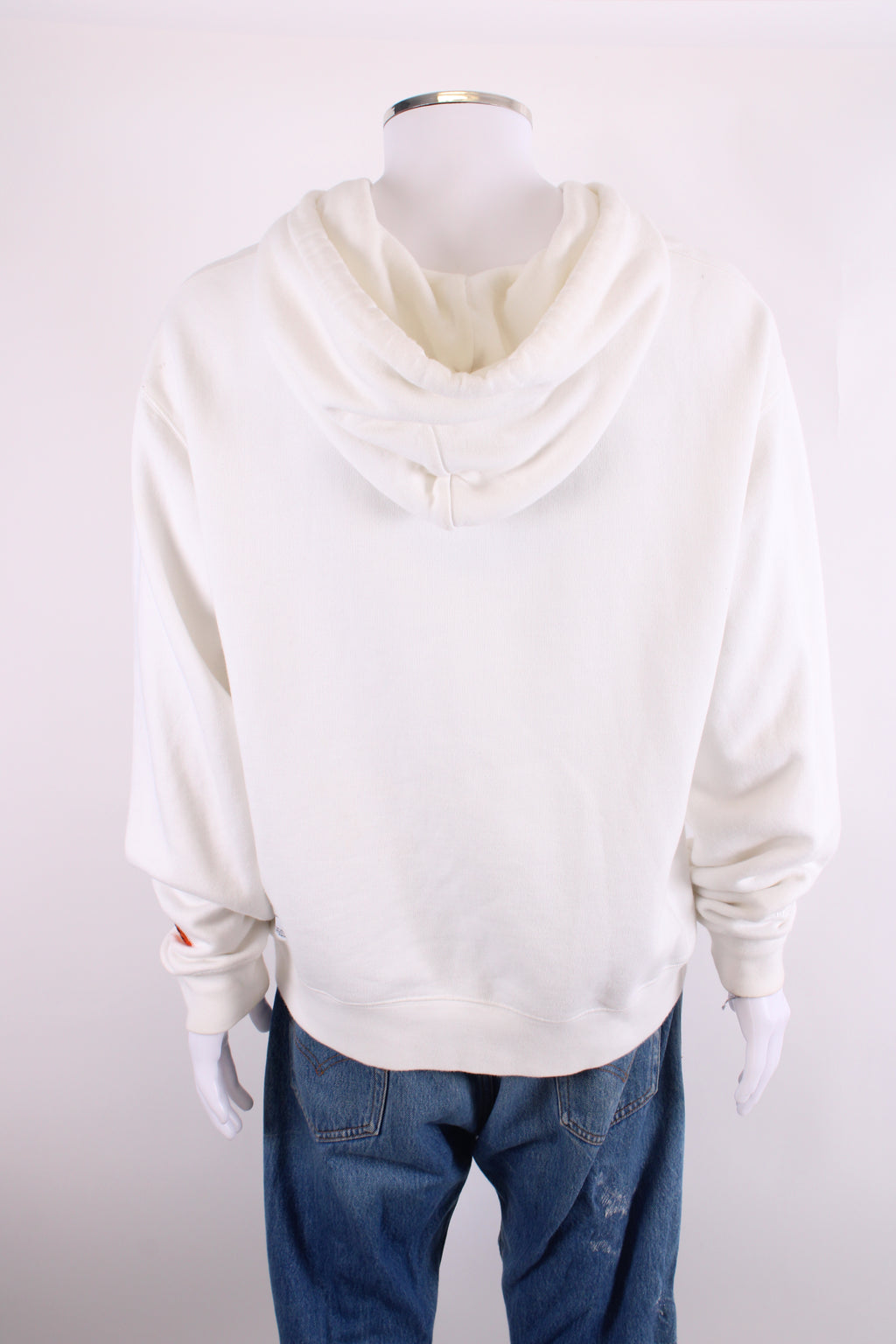 Heron Preston Blue Halo Hoodie White L
