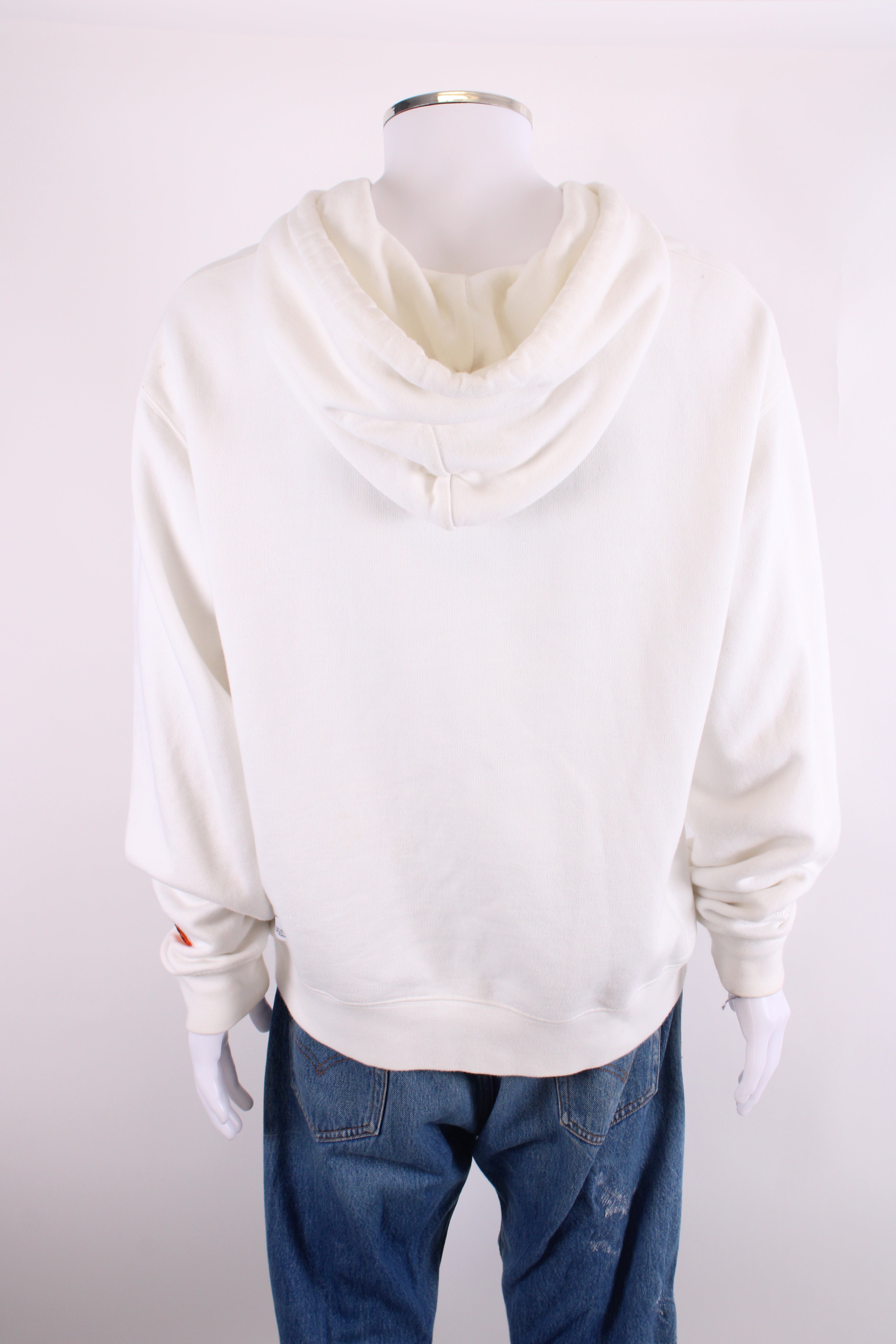 Heron Preston Blue Halo Hoodie White L