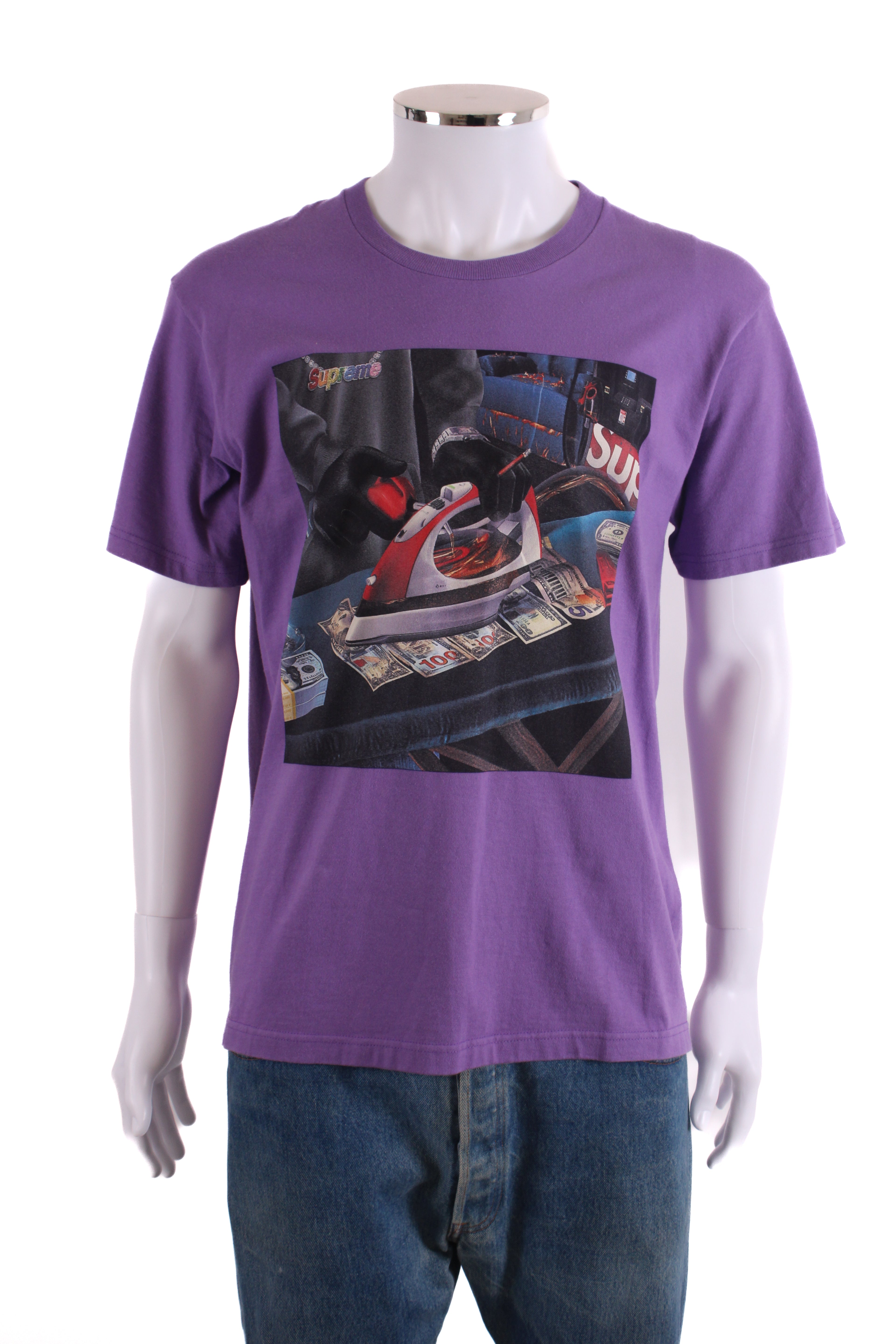 Supreme Gas T-shirt Purple M