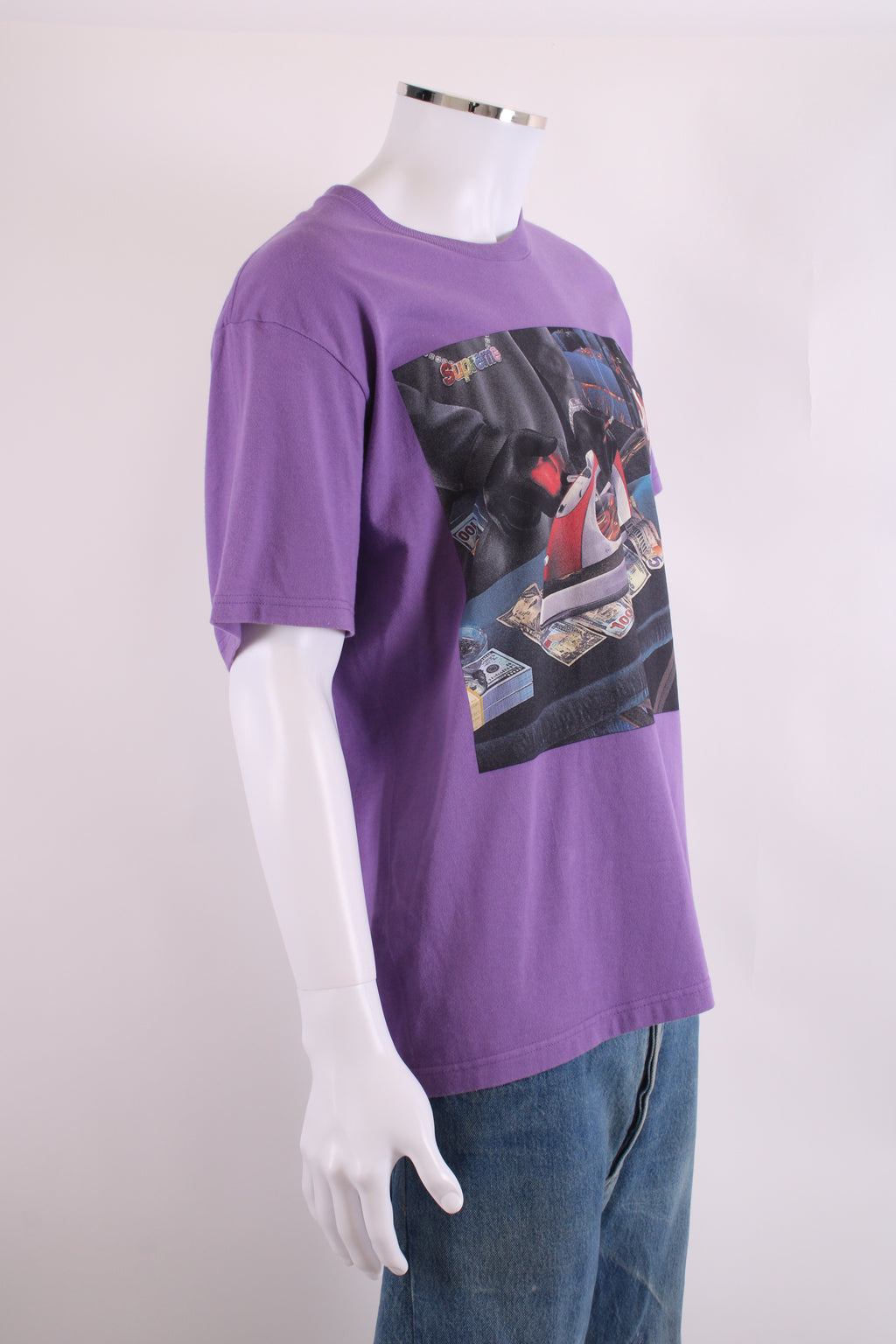 Supreme Gas T-shirt Purple M