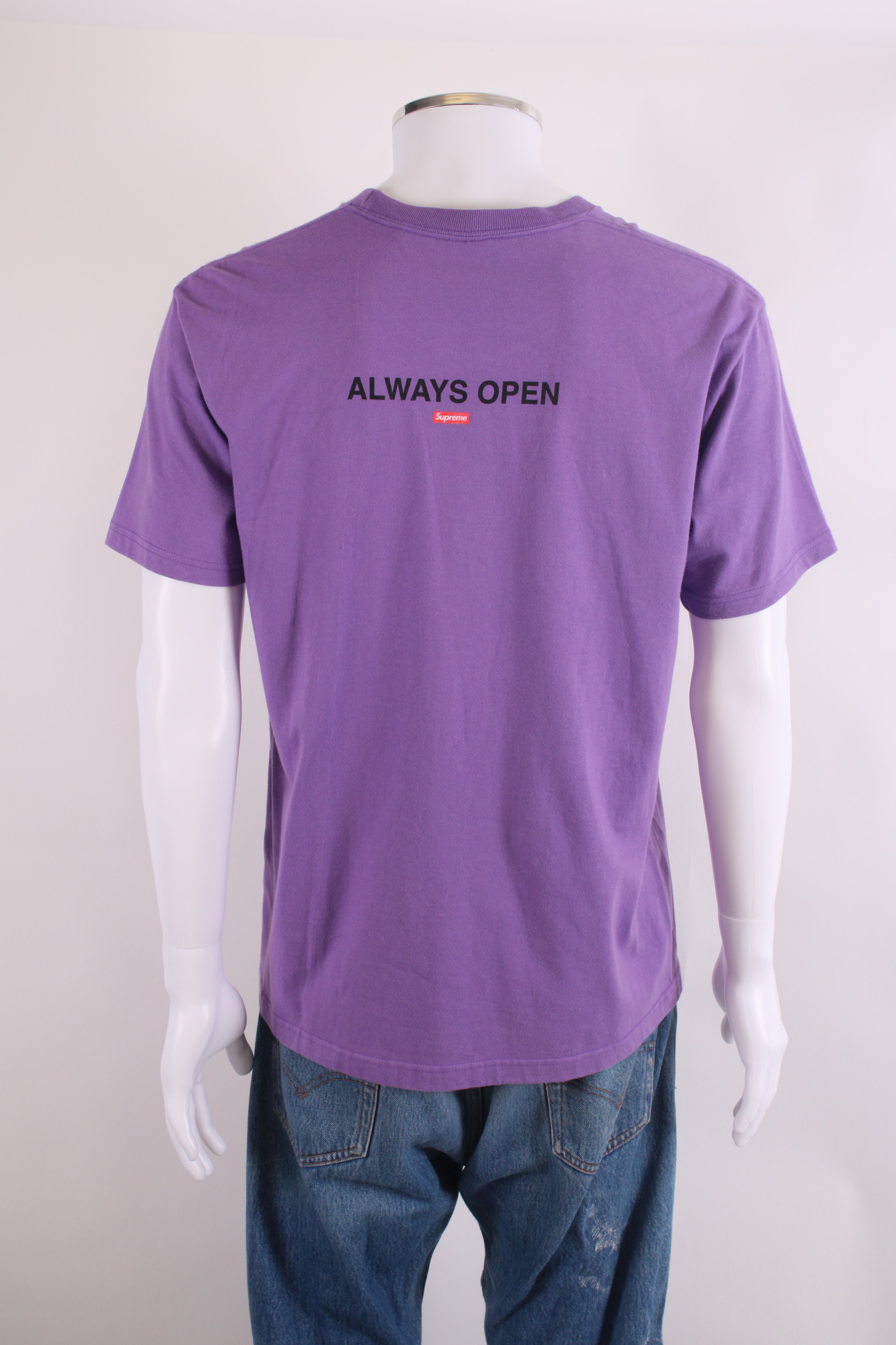 Supreme Gas T-shirt Purple M