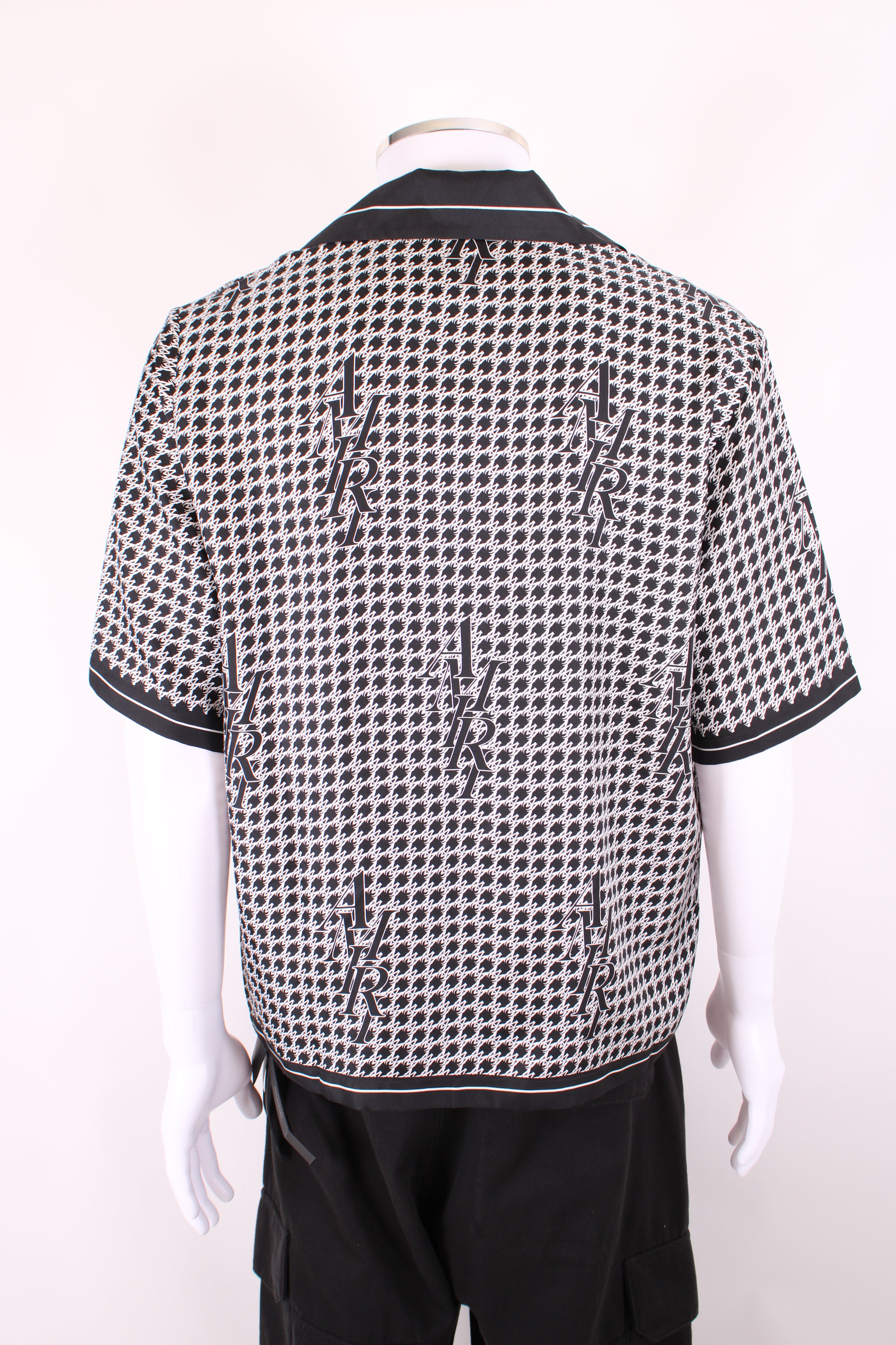 Amiri S/S Logo Shirt Black/ White M