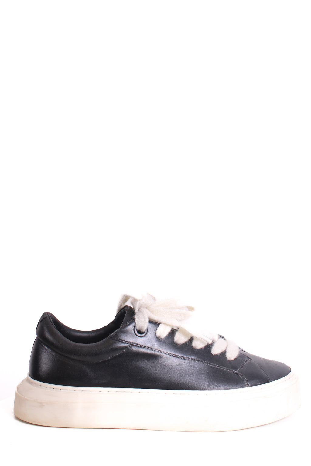 Cole Buxton Wilson Leather Trainers Black 44