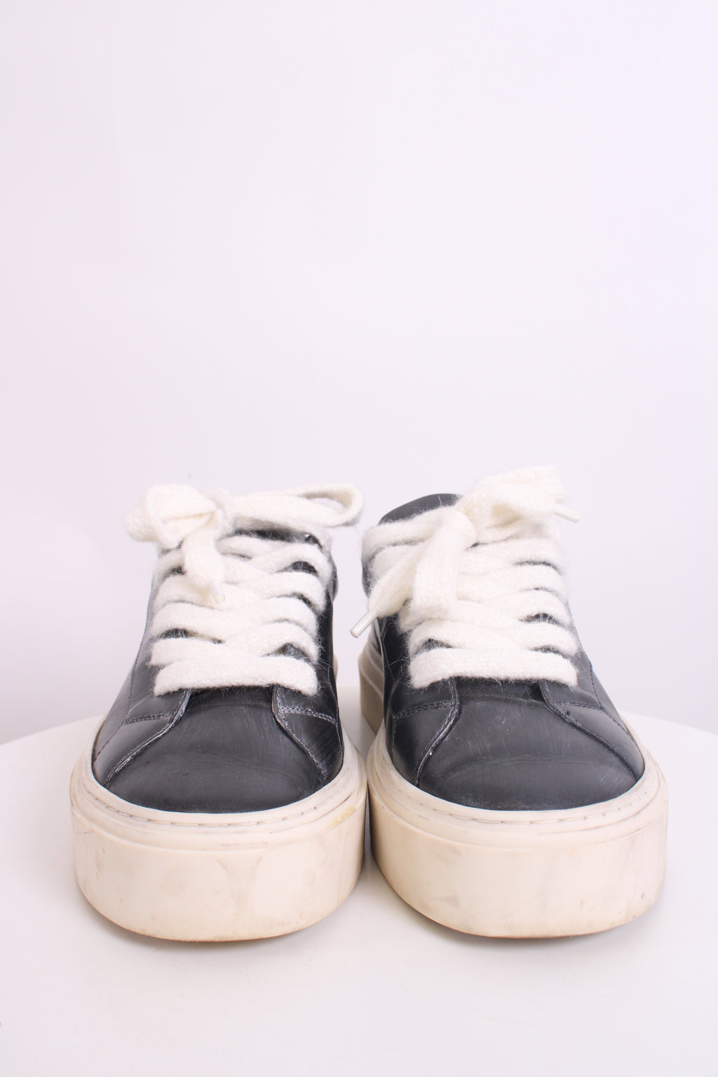 Cole Buxton Wilson Leather Trainers Black 44