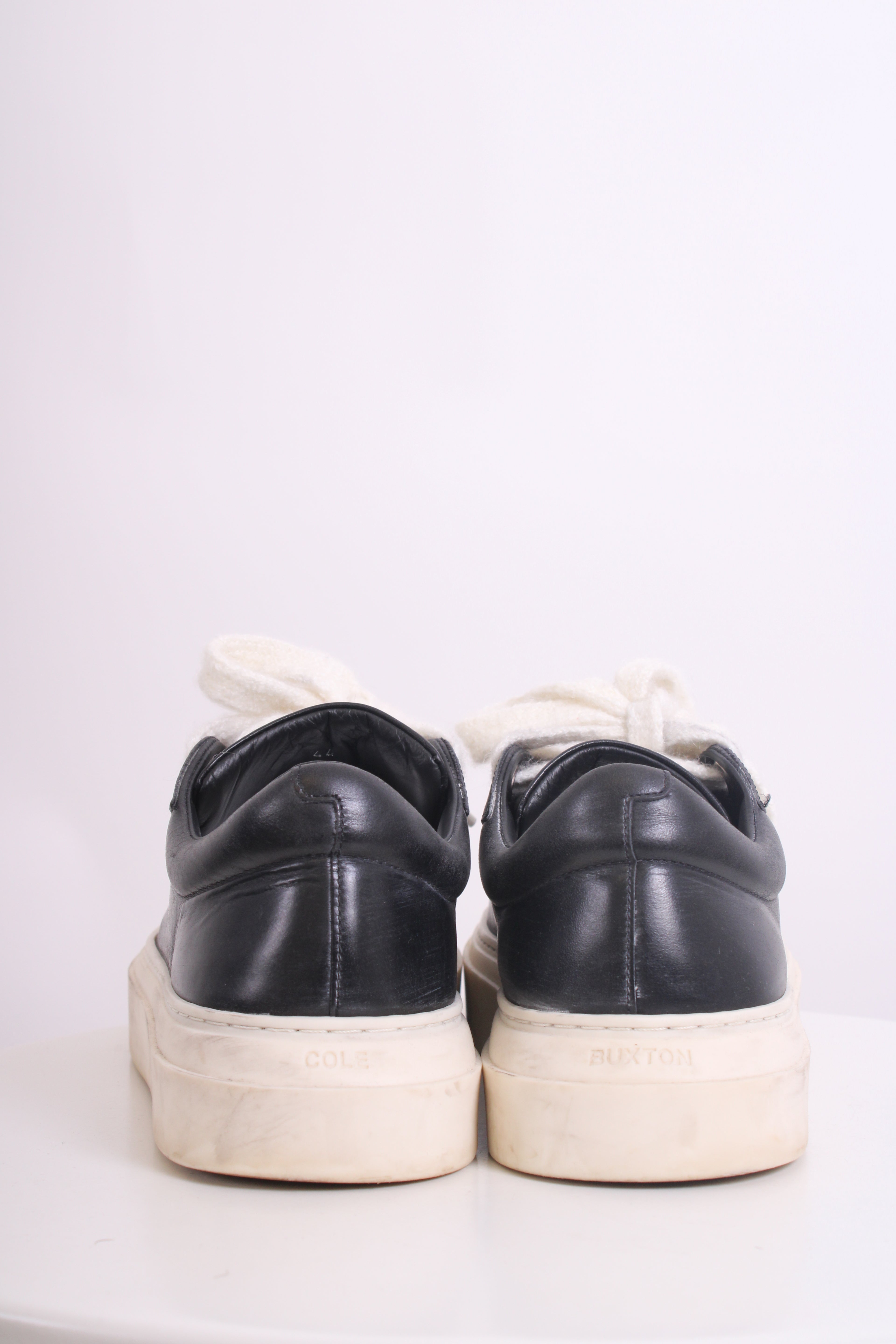 Cole Buxton Wilson Leather Trainers Black 44