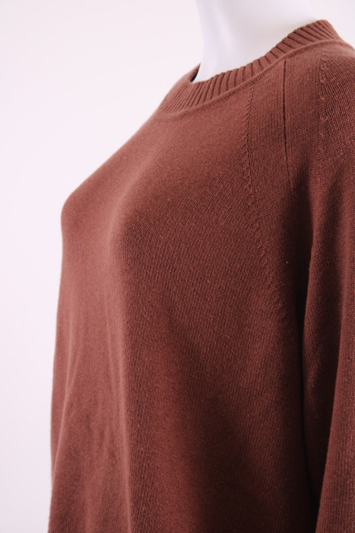 Joseph L/S Jumper Brown M