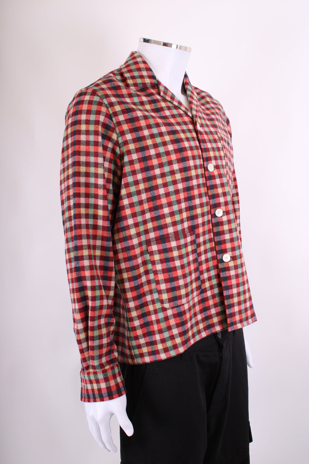 Bode Shacket Red Check M/L