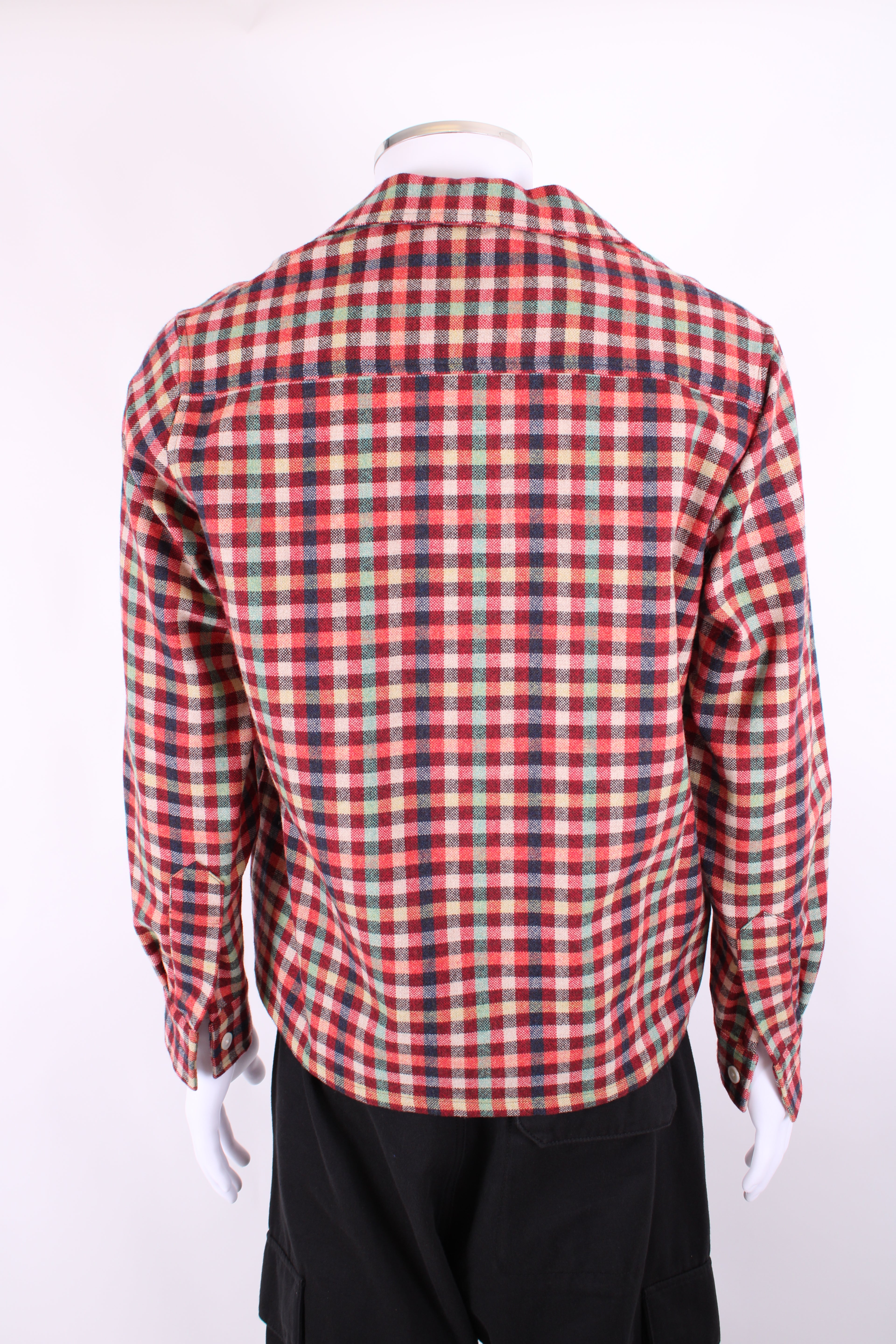 Bode Shacket Red Check M/L