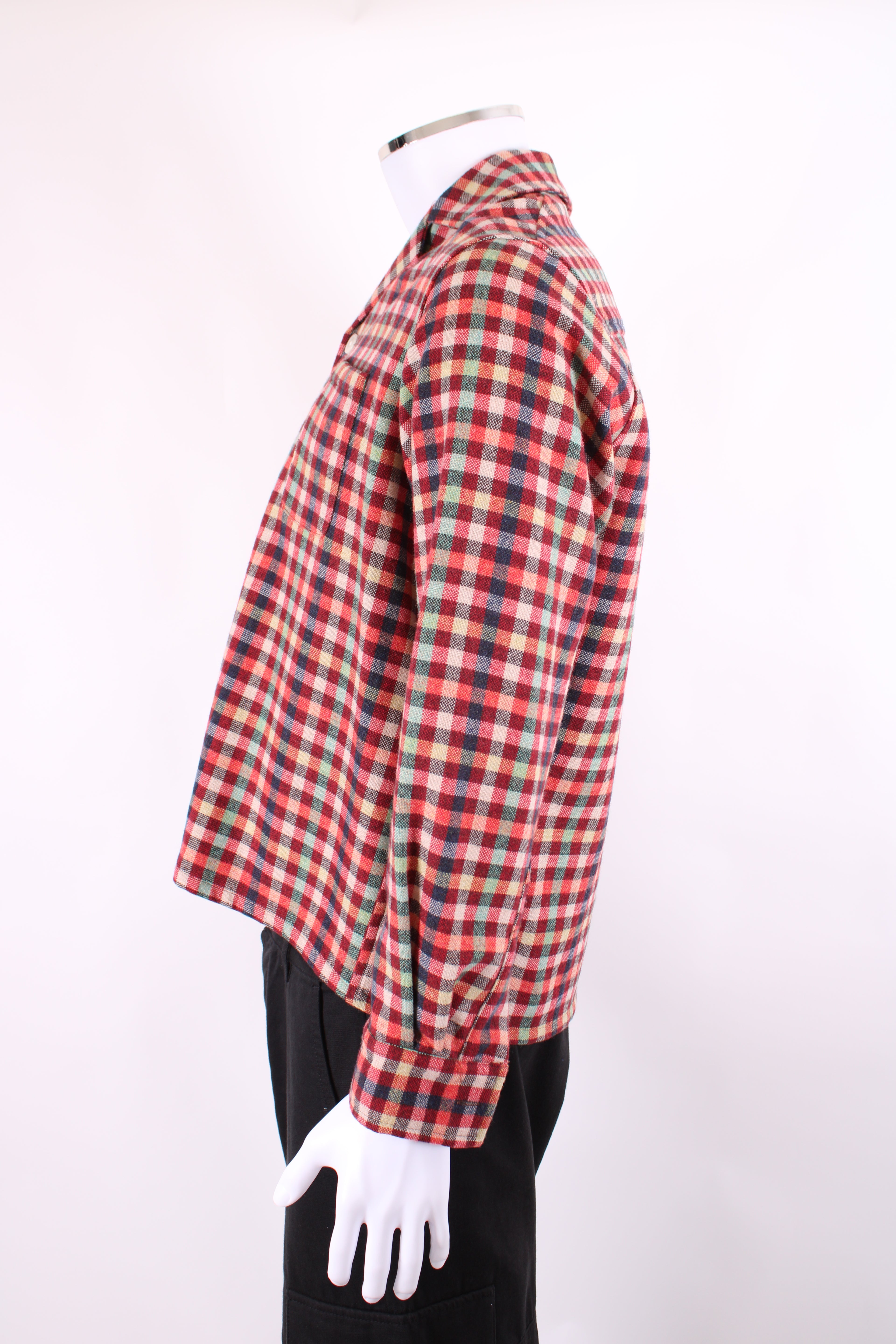 Bode Shacket Red Check M/L