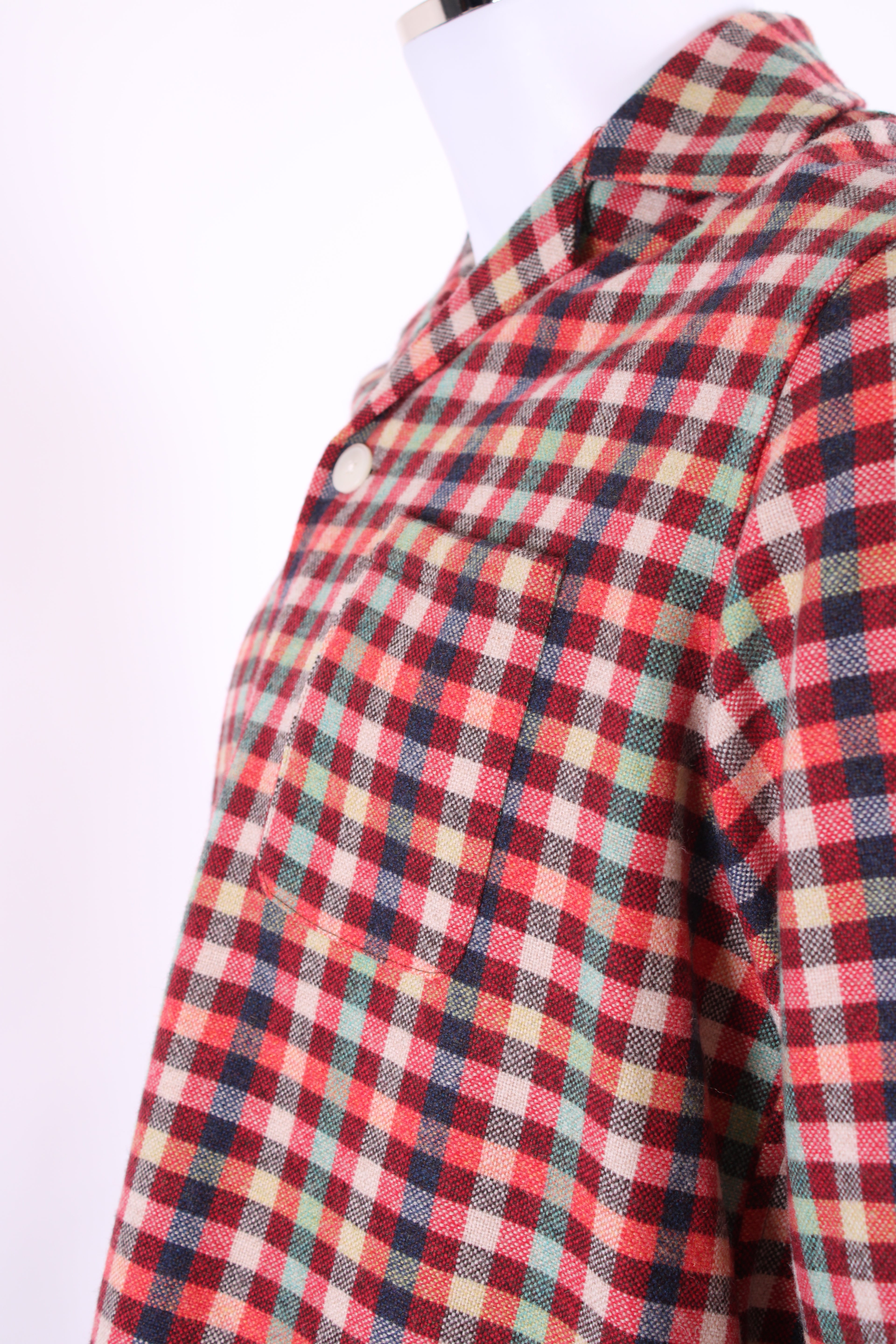 Bode Shacket Red Check M/L