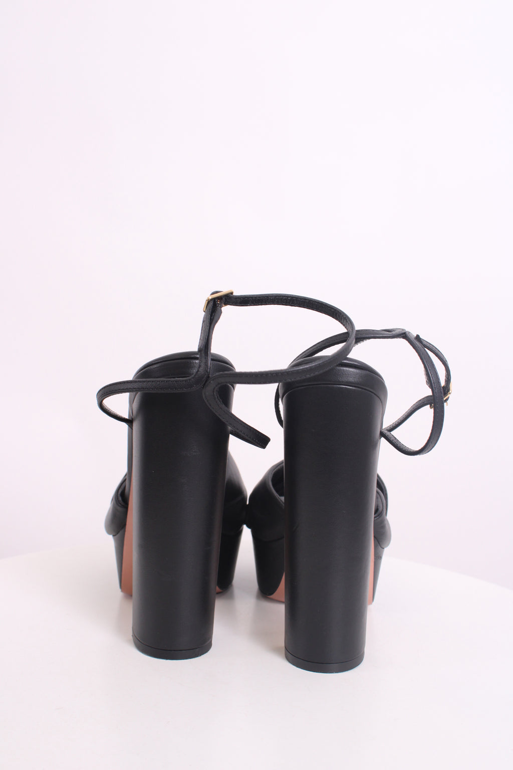 Aquazzura Twist Platfrom Heels Black 39