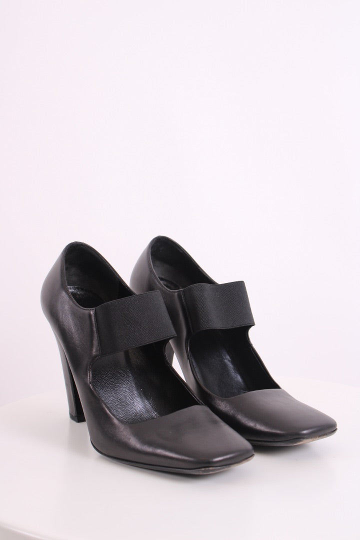 Prada Mary Jane Heels Black 39.5