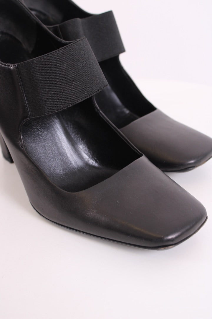 Prada Mary Jane Heels Black 39.5