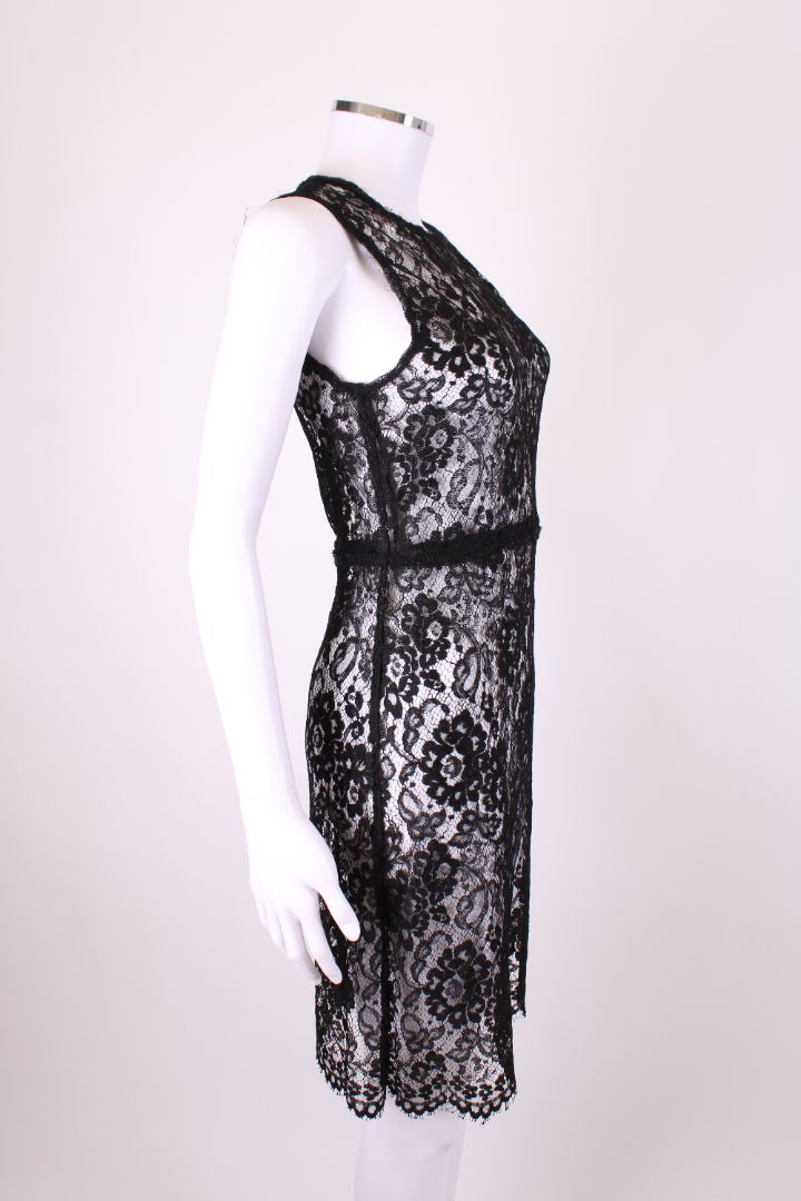 D&G S/S Lace Dress Black S