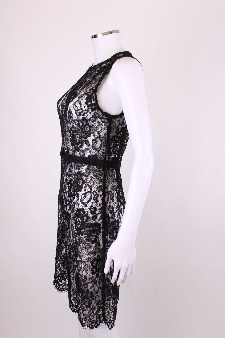 D&G S/S Lace Dress Black S