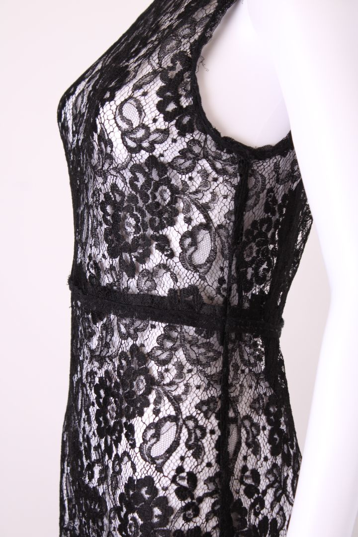 D&G S/S Lace Dress Black S