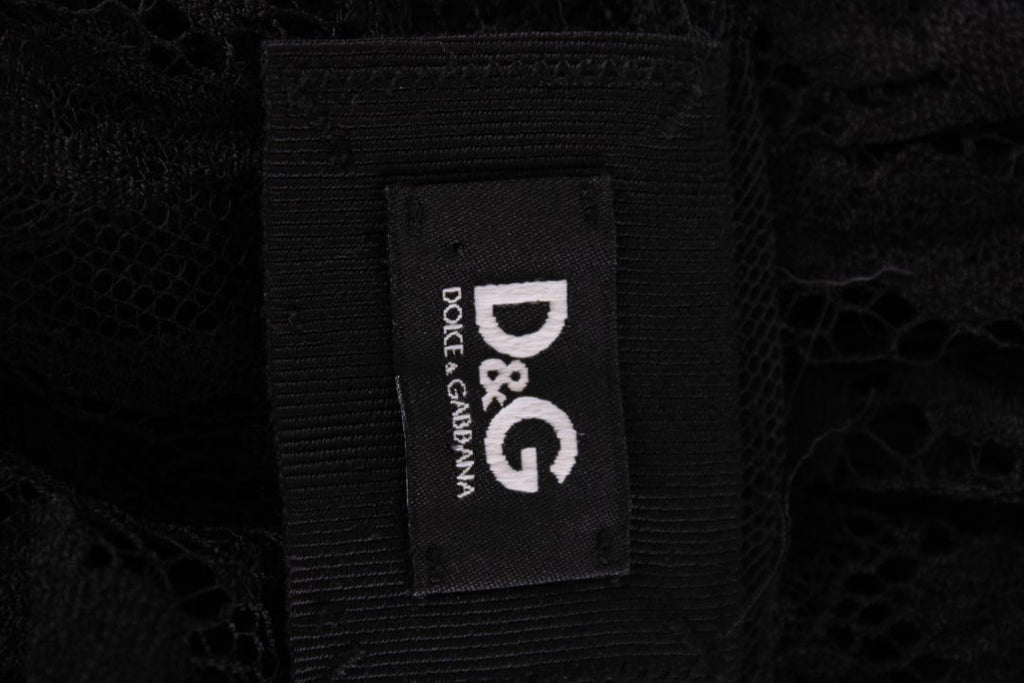 D&G S/S Lace Dress Black S