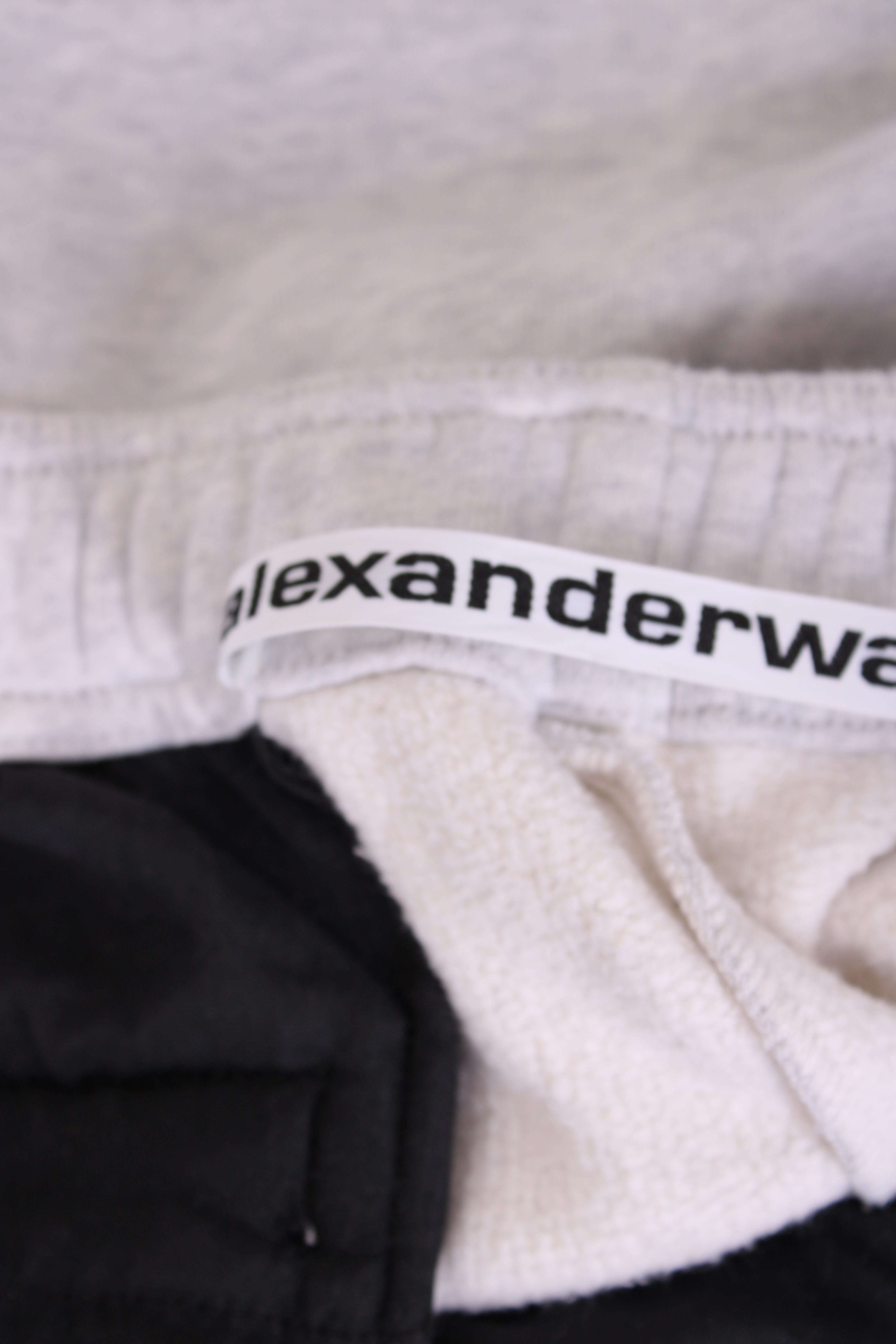 Alexander Wang Hybrid Nylon/ Jogger Cargo Trousers Black/ Grey L