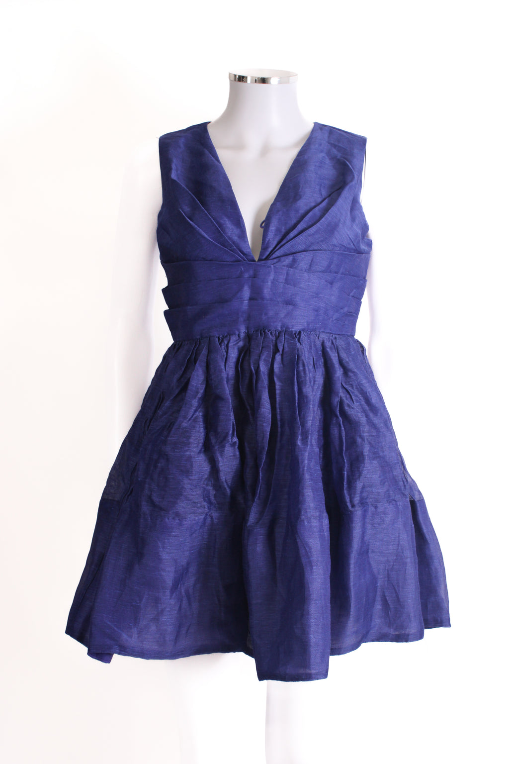 Zimmermann S/S Fit & Flare Dress Indigo 10