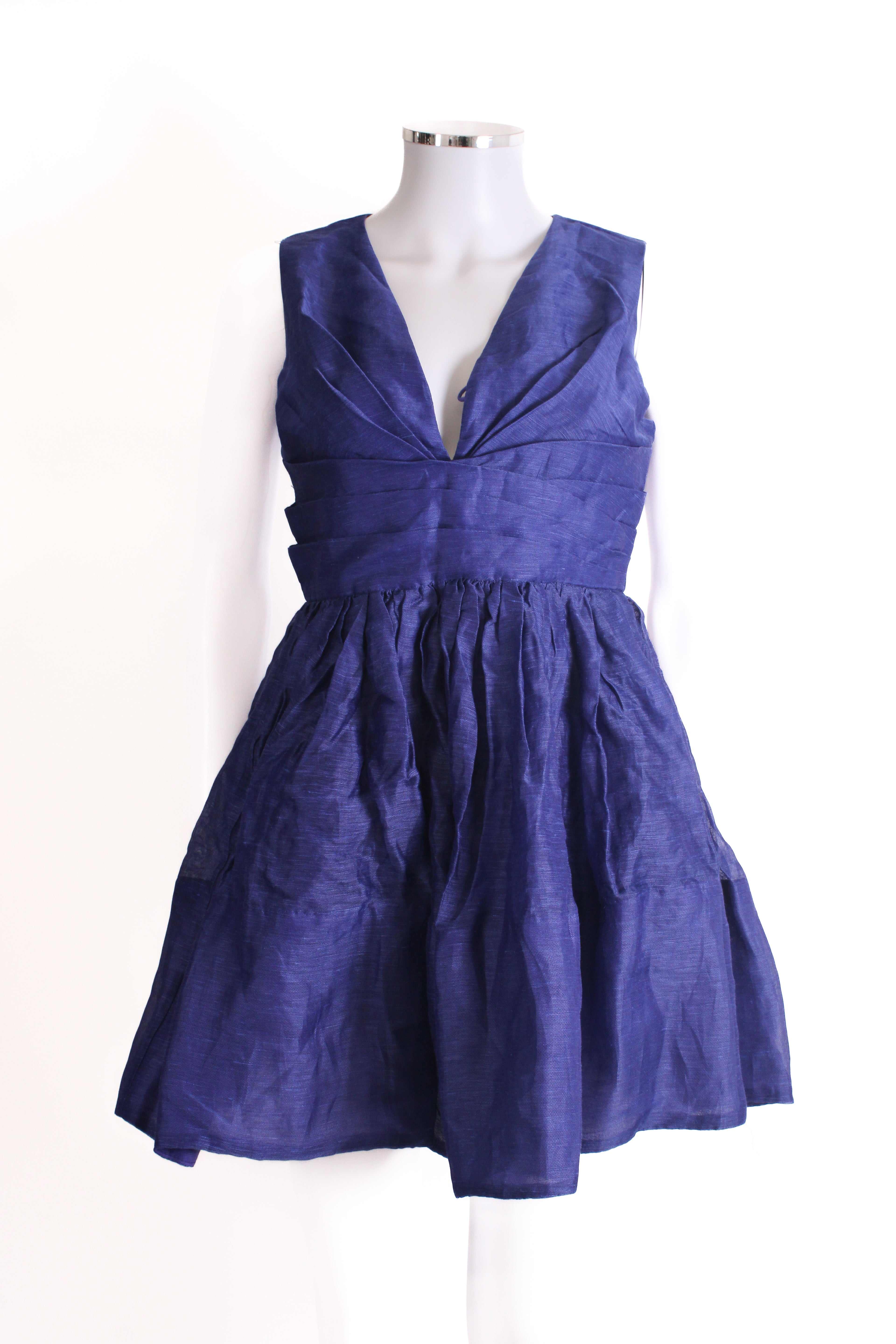 Zimmermann S/S Fit & Flare Dress Indigo 10