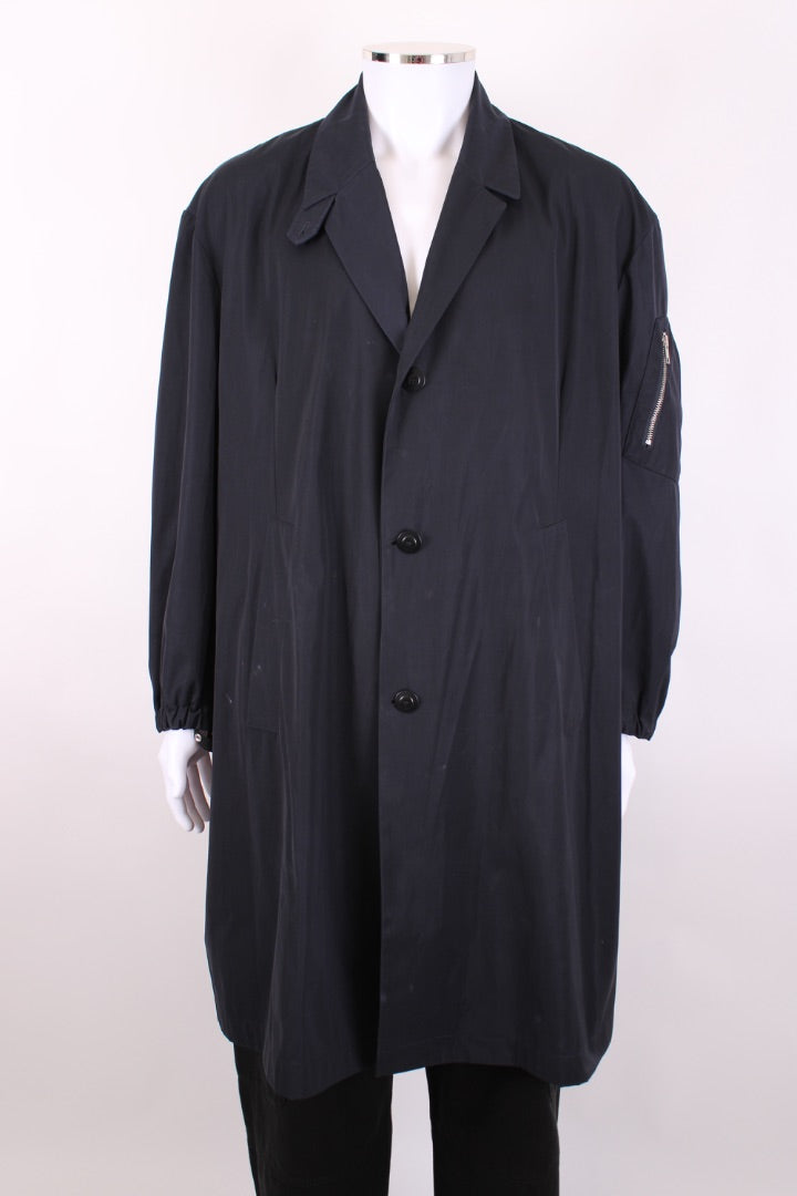 Random Identities Oversized Coat Navy S