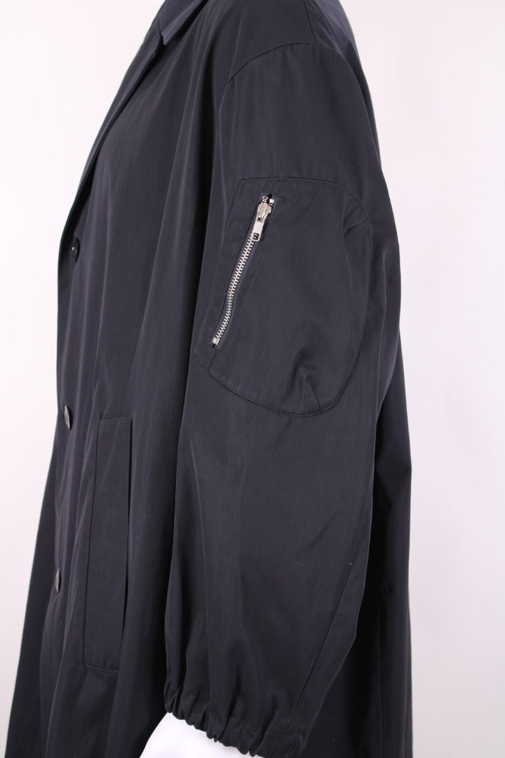 Random Identities Oversized Coat Navy S